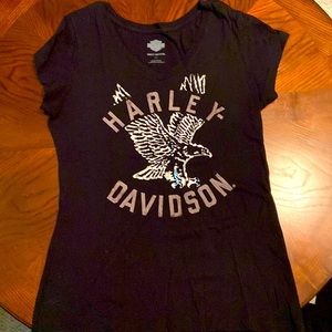 NWOT Women’s Harley Davidson Short Sleeve Shirt Size L